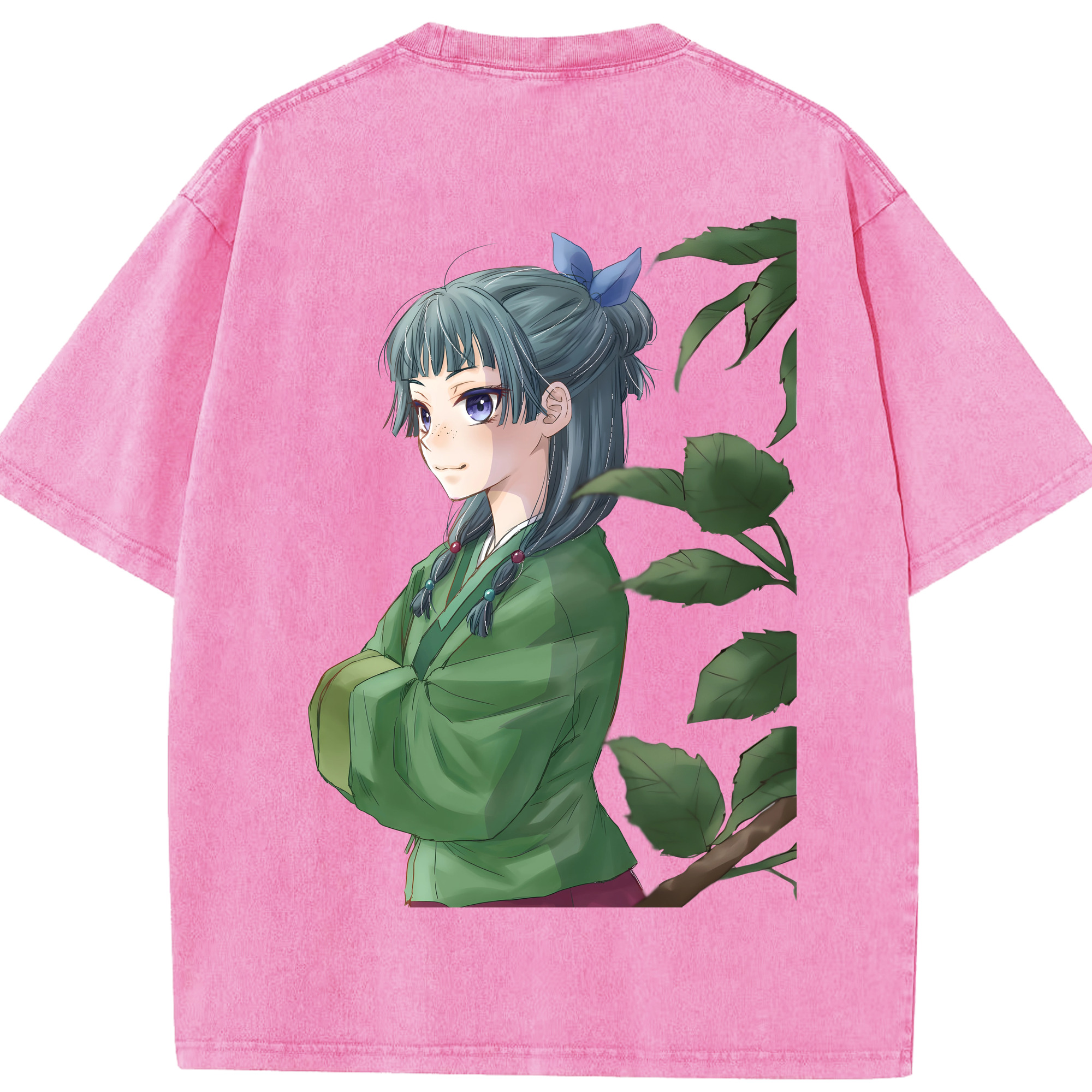 （画像用） 薬屋のひとりごと The Apothecary Diaries 綿100% ヴィンテージ風 半袖Tシャツ（背面プリント）